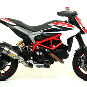 Arrow Silencioso Race-Tech de aluminio Dark" fondo en carbono" 71806AKN