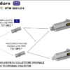 Arrow Silencioso Race-Tech de aluminio 72618AO