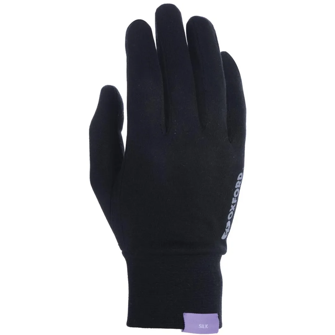 GUANTES DE SEDA OXFORD DE LUJO