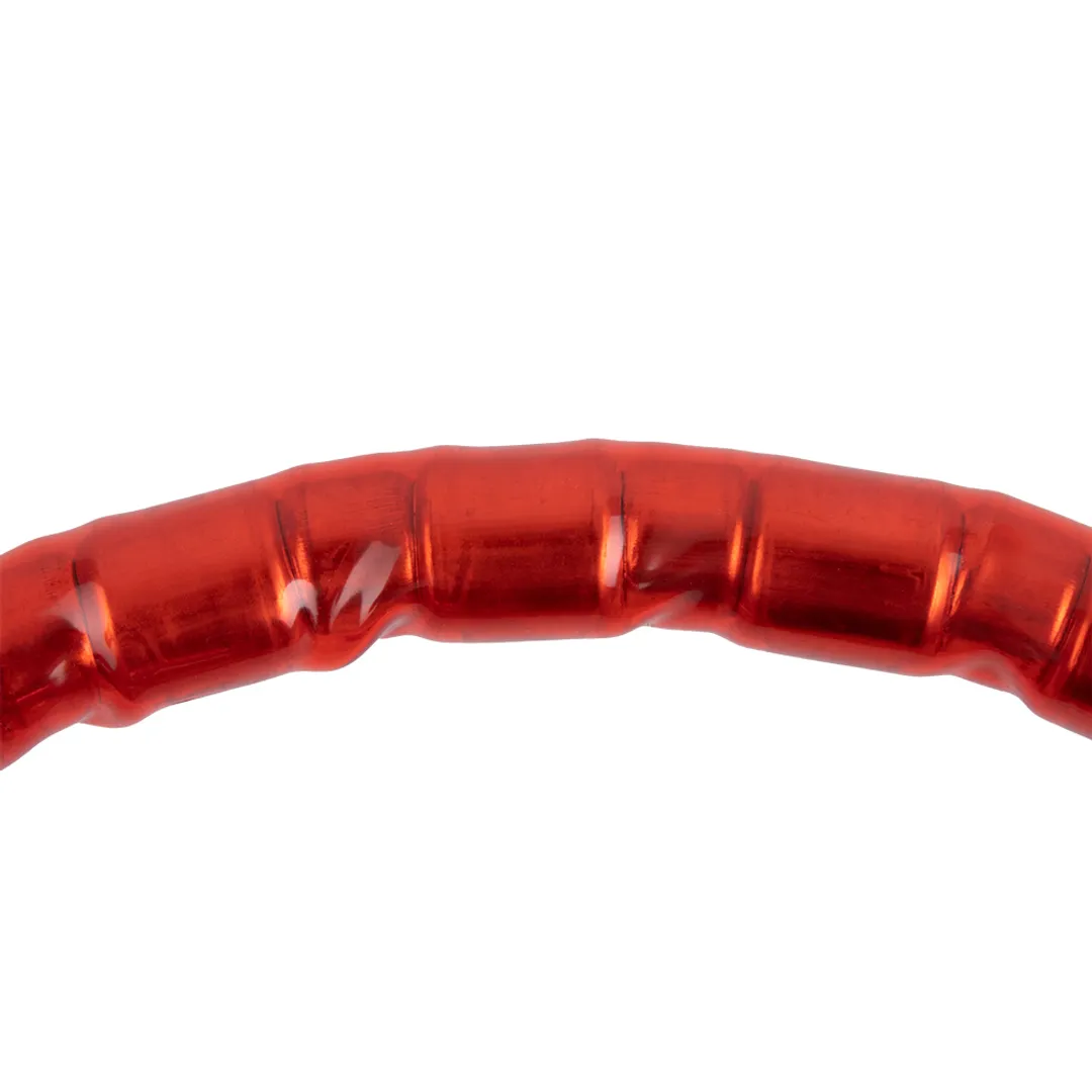 CANDADO ARTICULADO OXFORD BARRIER 25MM 1.5M ROJO