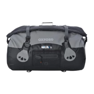 BOLSA ROLLO OXFORD AQUA T-70 NEGRO / GRIS