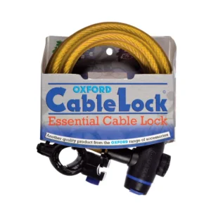CANDADO CABLE OXFORD 12 MM X 1800MM - ORO
