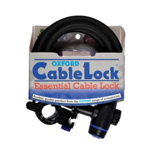 CANDADO CABLE OXFORD 12 MM X 1800MM - HUMO