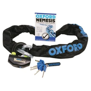 CANDADO CADENA OXFORD NEMESIS 16MM X 1.2MTR SERIE ORO