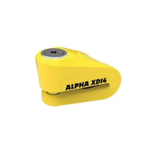 CANDADO DISCO OXFORD ALPHA XD14 (14MM PIN) AMARILLO