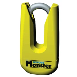 CANDADO DISCO OXFORD MONSTRUO AMARILLO