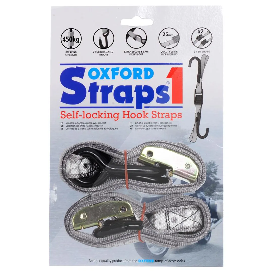 CINCHAS TRANSPORTE OXFORD S-HOOK STRAPS A COMBINAR CON OX746