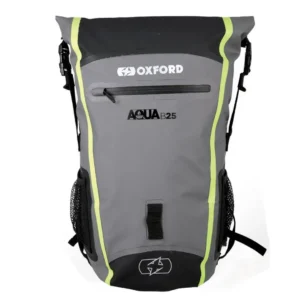 MALETA HYDRO IMPERMEABLE OXFORD AQUA B-25 - NEGRO/GRIS/FLUOR