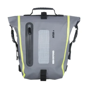 MALETA IMPERMEABLE OXFORD AQUA T8 GRIS/FLUOR