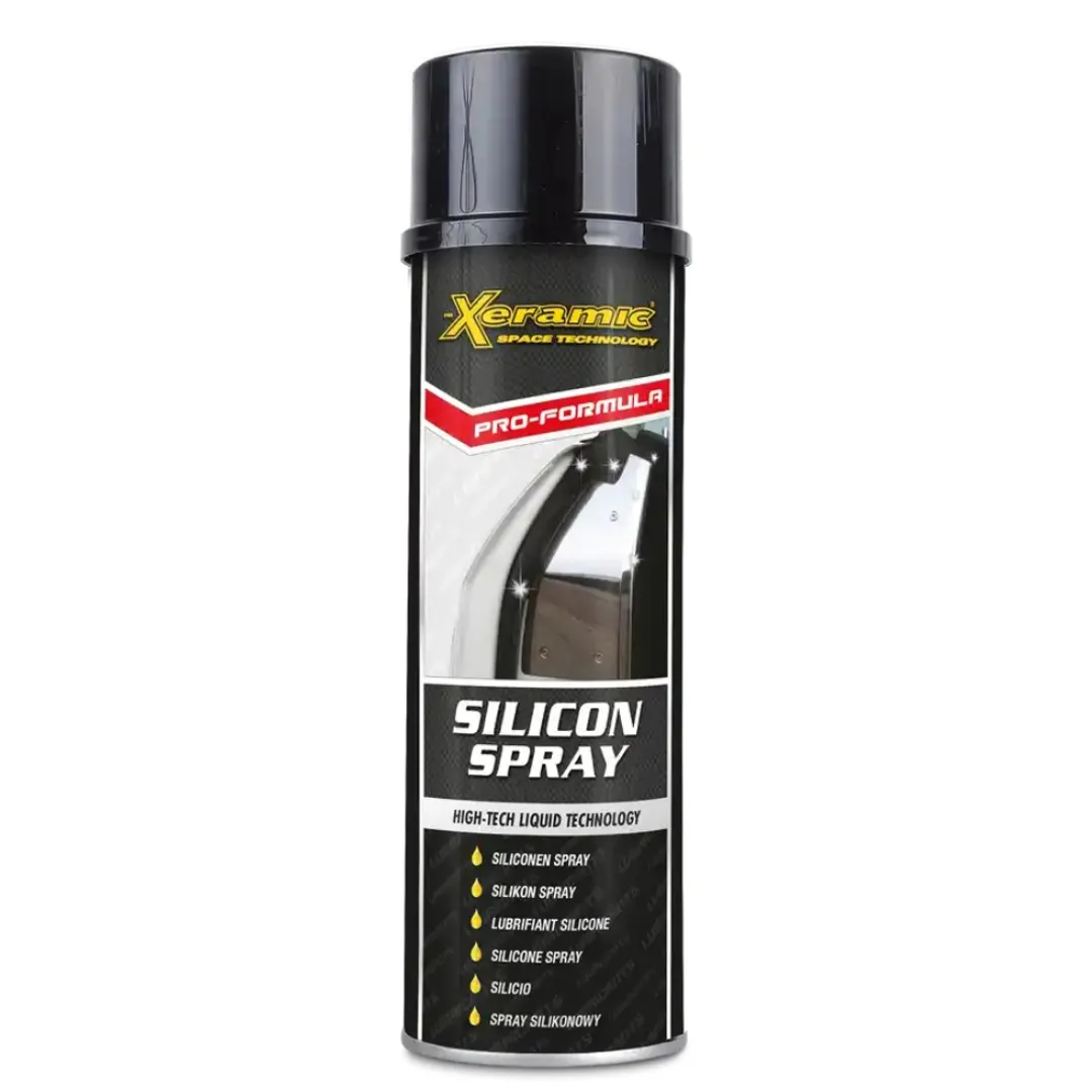 SILICONA LUBRICANTE INCOLORO PARA MANTENIMIENTO AUTO PM XERAMIC 500ML