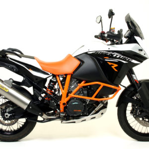 Arrow Silencioso Maxi Race-Tech de aluminio Dark" fondo en carbono" 71809AKN