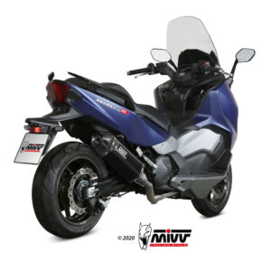 Mivv Full system 2x1 Speed edge black SYM Maxsym TL 500 / 508 2020