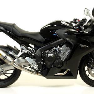 Arrow Silencioso Thunder de aluminio fondo en carbono 71821AK