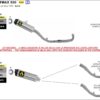 Arrow Sistema completo con silencioso Indy Race en titanio Dark"" 73521PKNW