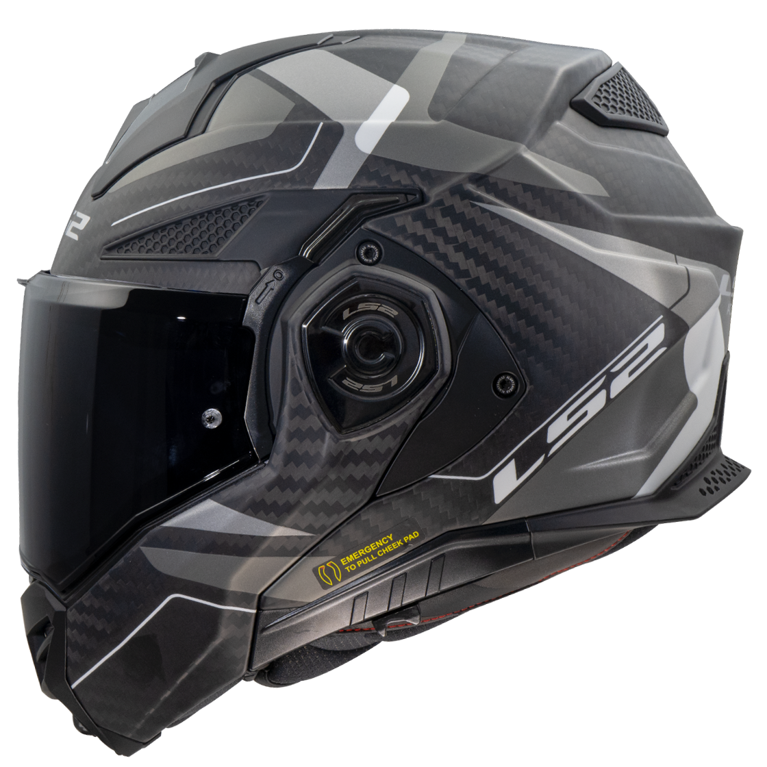 CASCO LS2 FF901 ADVANT X C HORIZON SILVER GREY-06