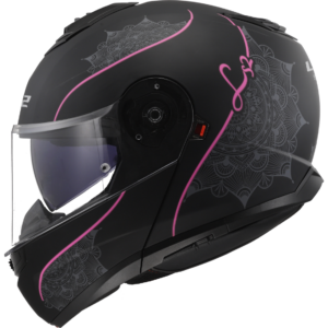 CASCO LS2 FF908 STROBE II LUX M.BLACK PINK-06