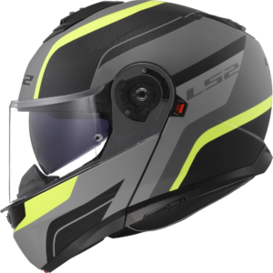 CASCO LS2 FF908 STROBE II MONZA M.BLACK H-V YELLOW-06