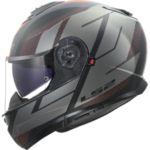 CASCO LS2 FF908 STROBE II CODE BLACK GREY-06