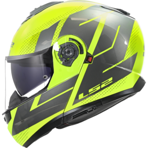 CASCO LS2 FF908 STROBE II CODE H-V YELLOW GREY-06