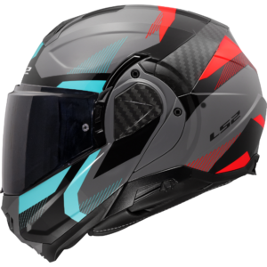 CASCO LS2 FF910 ADVANT II TRIPLE NARDO GREY BLUE RED
