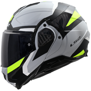 CASCO LS2 FF910 ADVANT II TRIPLE LIGHT GREY H-V YELLOW