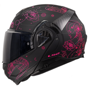 CASCO LS2 FF910 ADVANT II SOPHIA BLACK PINK