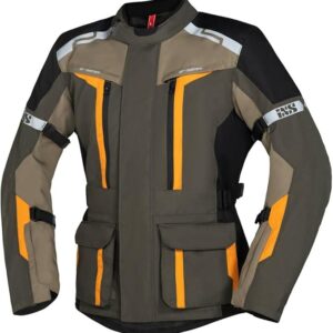 Chaqueta IXS EVANS ST 2.0 VERDE - MARRÓN - NARANJA