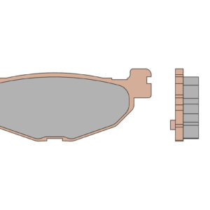 Pastilla de freno Malossi MHR SYNT Yamaha TMax500