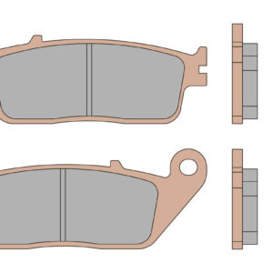 Pastilla de freno Malossi MHR trasera Honda SW400
