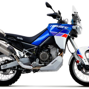 Arrow Silencioso Indy Race en titanio fondo en acero 72637PO