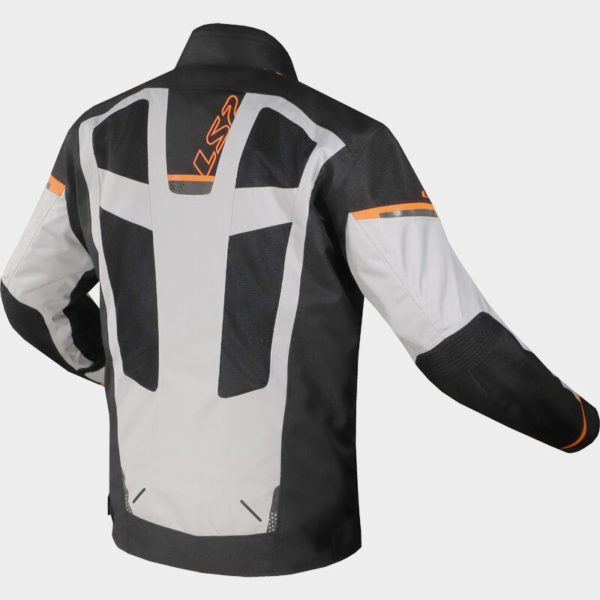 CHAQUETA LS2 SCOUT BLACK GREY ORANGE