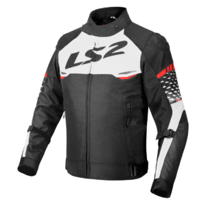 CASCO LS2 APEX EVO KID JACKET BLACK WHITE RED