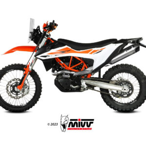 Mivv Slip-On STR1 black KTM 690 Enduro R / 690 SMC R 2019-23