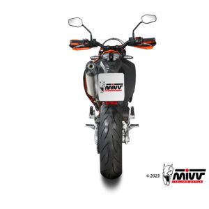 Mivv Slip-On STR1 Black KTM 690 ENDURO R / 690 SMC R 2021-24