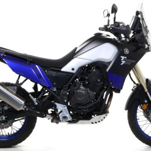 Arrow Silencioso Indy Race en titanio fondo en acero 72628PO