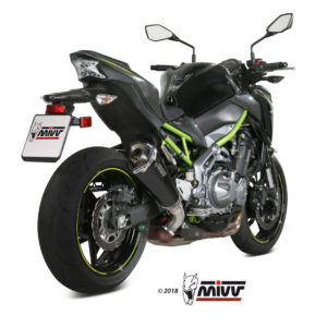 Mivv Slip-On Delta Race Black Kawasaki Z900 2017-19 / Z900 A2 (35 KW / 70 KW) 2017-25
