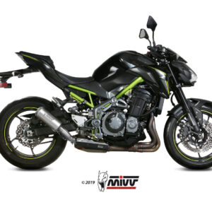 Mivv Slip-On Mk3 carbono Kawasaki Z900 A2 (35 KW / 70 KW) 2017-25