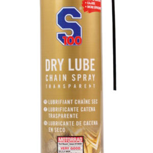 LUBRICANTE CADENA S100 DRY LUBE (400 ML) CON DOBLE DOSIFICADOR
