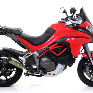 Arrow Silencioso Indy Race en aluminio Dark" fondo en carbono" 71832AKN