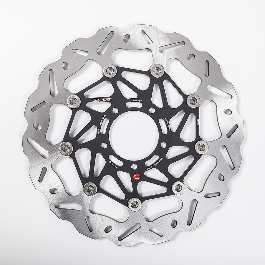Braking Disco de Freno Delantero Izq. W-FLO SK2 Ø320/72 para DUCATI