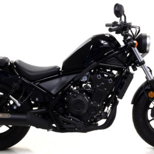 Arrow Silencioso Rebel con fondo en aluminio Dark"" 74504RBN