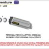 Arrow Silencioso Race-Tech de aluminio (Dcho+Izdo) fondo en carbono 71763AK