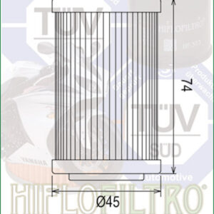 Filtro de aceite HIFLOFILTRO - HF567
