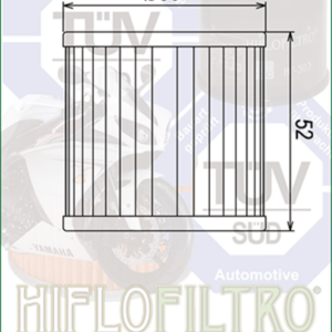 Filtro de aceite HIFLOFILTRO - HF125