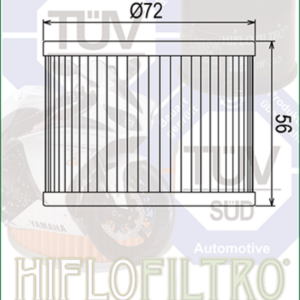 Filtro de aceite HIFLOFILTRO - HF531