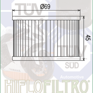 Filtro de aceite HIFLOFILTRO - HF561