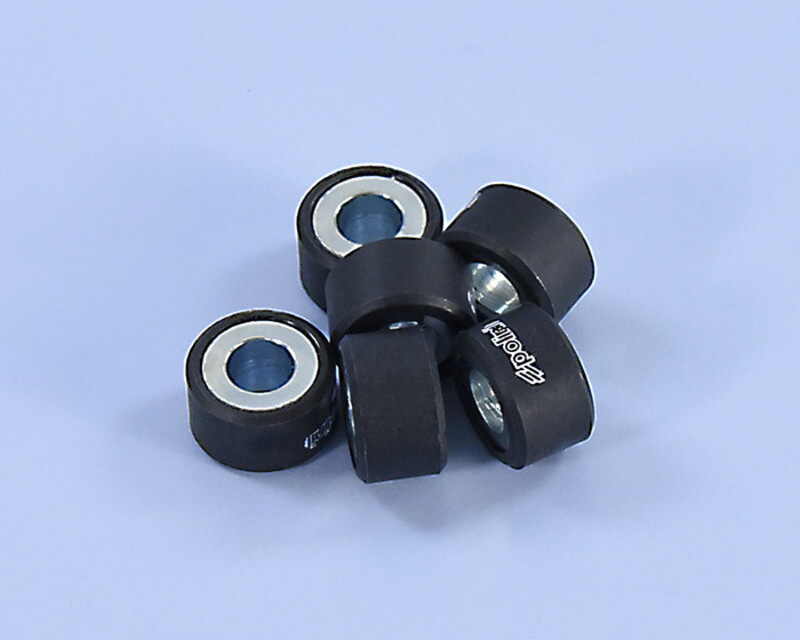 Rodillos de variador POLINI 20x12mm 9,2gr - 6 piezas