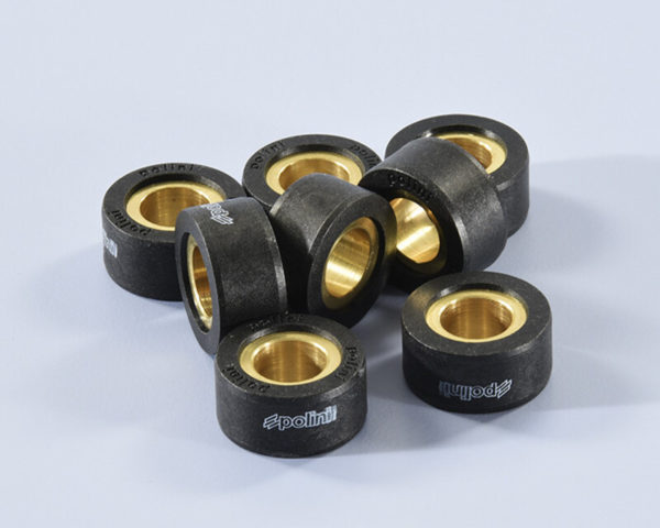 Rodillos de variador POLINI 26,1x12,8mm 14,6gr - 8 piezas