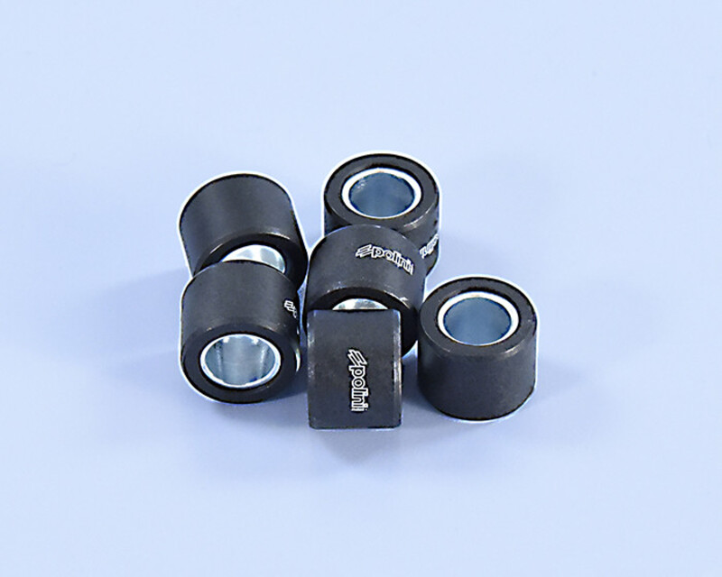 Rodillos de variador POLINI 23x18mm 20gr - 6 piezas