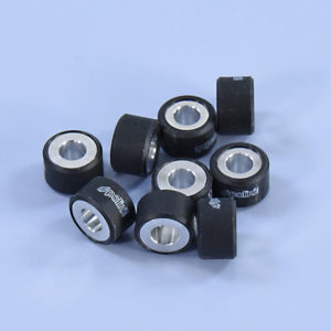 Rodillos de variador POLINI 19x12mm 7,6gr - 9 piezas